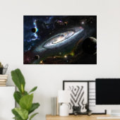 Poster Galaxie (Bureau à domicile)