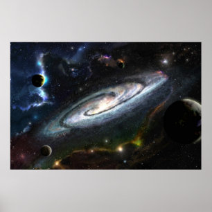 Poster Galaxie