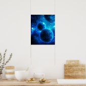 Poster Galaxie bleue (Cuisine)