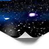 Poster Galaxie Bleue (Coin)
