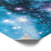 Poster Galaxie céleste Nebula Planète Hubble Photo (Coin)