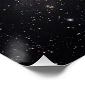 Poster Galaxie d'Andromède | Photographie spatiale (Coin)