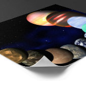 POSTER GALAXIE DE PLANÈTE (Coin)