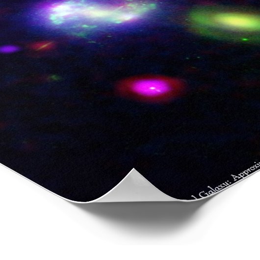 Poster Galaxie de roue (Coin)