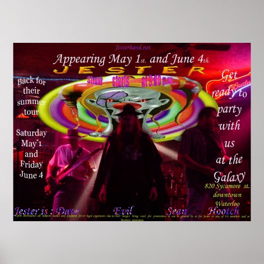 Poster galaxie gig plus grand (Devant)