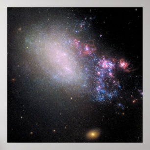 Poster Galaxie irrégulière Ngc 4485