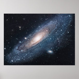 Poster Galaxie M31 à Andromeda