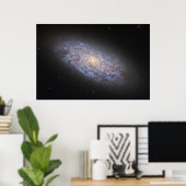 Poster Galaxie naine Ngc 5949. (Bureau à domicile)