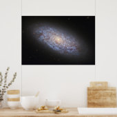 Poster Galaxie naine Ngc 5949. (Cuisine)
