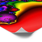 Poster Galaxie psychédélique (Coin)