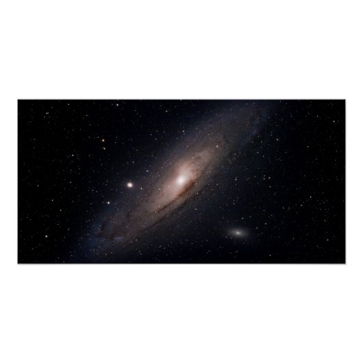 Poster Galaxie spatiale (Devant)