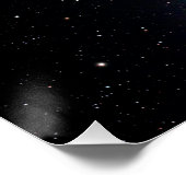 Poster Galaxie spatiale (Coin)