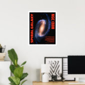 Poster Galaxie spirale (Bureau à domicile)