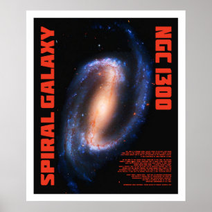 Poster Galaxie spirale