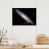 Poster Galaxie spirale de bord NGC 253 (Cuisine)