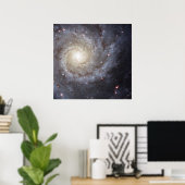 Poster Galaxie spirale M74 (Bureau à domicile)
