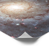 Poster Galaxie spirale M74 10x8 (Coin)