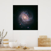 Poster Galaxie spirale M83 (NASA) (Cuisine)