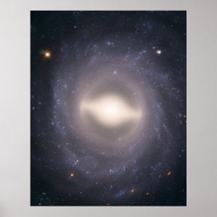 Poster Galaxie Spirale Ngc 1015.