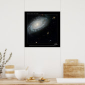Poster Galaxie spirale NGC 3370 (Cuisine)