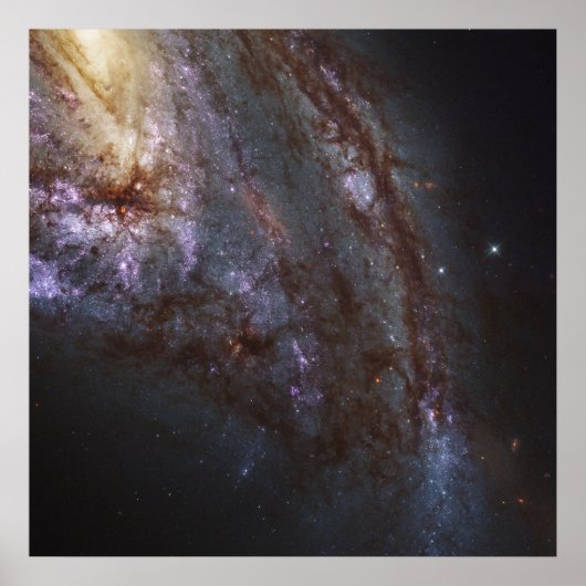 Poster Galaxie Spirale Ngc 3627. (Devant)