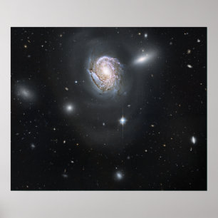 Poster Galaxie spirale NGC 4911