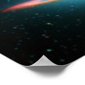 Poster Galaxie spirale Sombrero NGC 4594 (Coin)