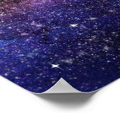 Poster Galaxie, Univers, Hommes & Femmes, Motif spatial (Coin)