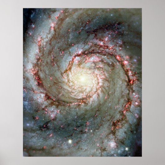 Poster Galaxie Whirlpool (Devant)