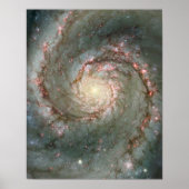 Poster Galaxie Whirlpool (Devant)