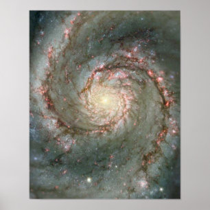 Poster Galaxie Whirlpool