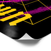 Poster Galaxie Y2K (Coin)