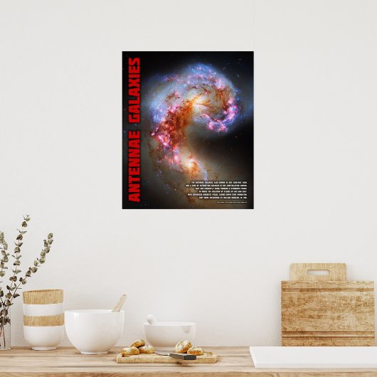 Poster Galaxies d'Antennes (Cuisine)