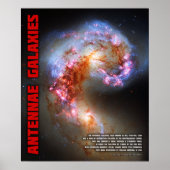 Poster Galaxies d'Antennes (Devant)