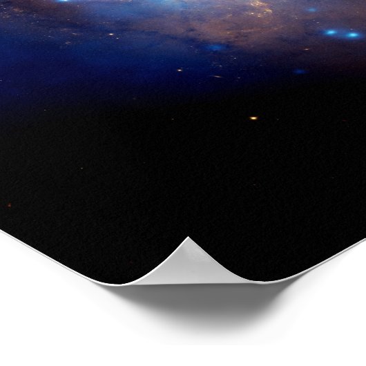 Poster Galaxies d'Antennes en collision (Coin)
