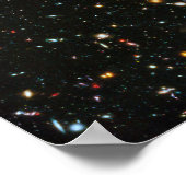Poster Galaxies de champ ultra profond Hubble de la NASA (Coin)