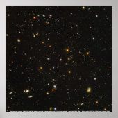 Poster Galaxies, Image de l'espace profond des galaxies (Devant)