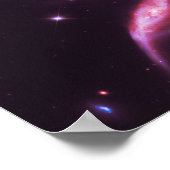 Poster Galaxies roses (Coin)