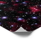 Poster Galaxy Cluster Abell 901/902 Hubble Space Photo (Coin)