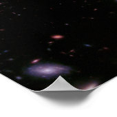 Poster Galaxy Cluster PLCK G165.7 (image NIRCam) (Coin)