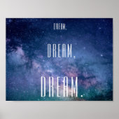 Poster Galaxy Dream (Devant)