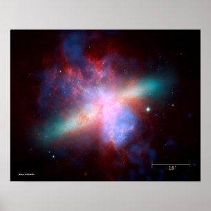 Poster Galaxy M82