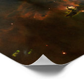 Poster Galaxy Nebula Nebulae Supernova Star Explosion (Coin)