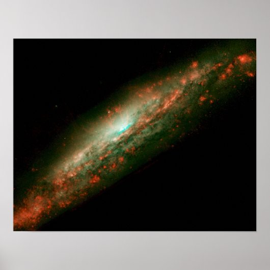 Poster Galaxy NGC 3079 (Devant)