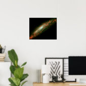 Poster Galaxy NGC 3079 (Bureau à domicile)