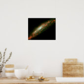 Poster Galaxy NGC 3079 (Cuisine)