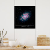 Poster Galaxy NGC 7793 - Spitzer Space Telescope - Infrar (Cuisine)