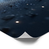 Poster Galaxy Night Sky Wall Art – Deep Space  (Coin)