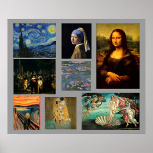 Poster Galerie d'art