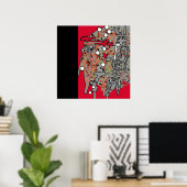 Poster Galerie d'Arts numériques (Bureau à domicile)